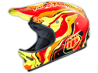 Troy Lee 2015 D2 Helmet-Galaxy Red