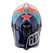 Troy Lee D2 Composite Helmet-Fusion Blue - 9