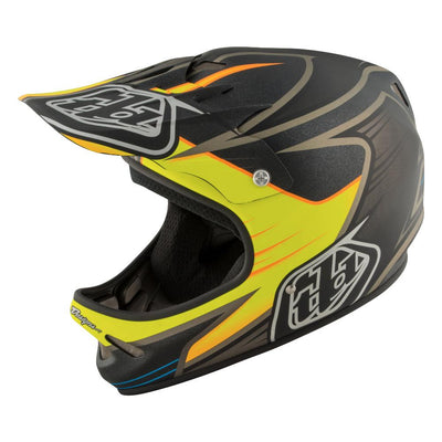 Troy Lee D2 Composite Helmet-Pulse Black