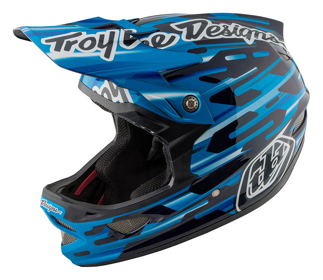 Troy Lee D3 Carbon MIPS Helmet-Code Blue - 1