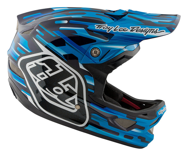 Troy Lee D3 Carbon MIPS Helmet-Code Blue - 2