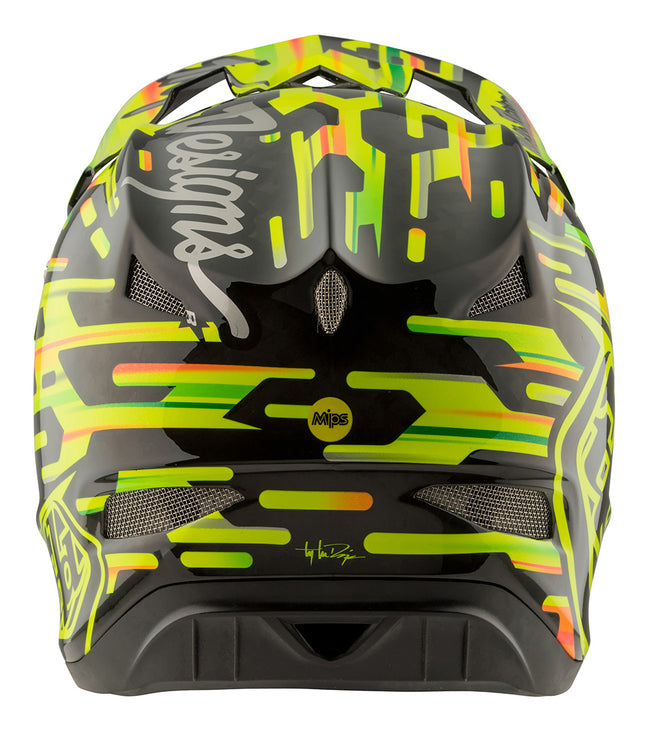 Troy Lee D3 Carbon MIPS Helmet-Code Yellow - 9