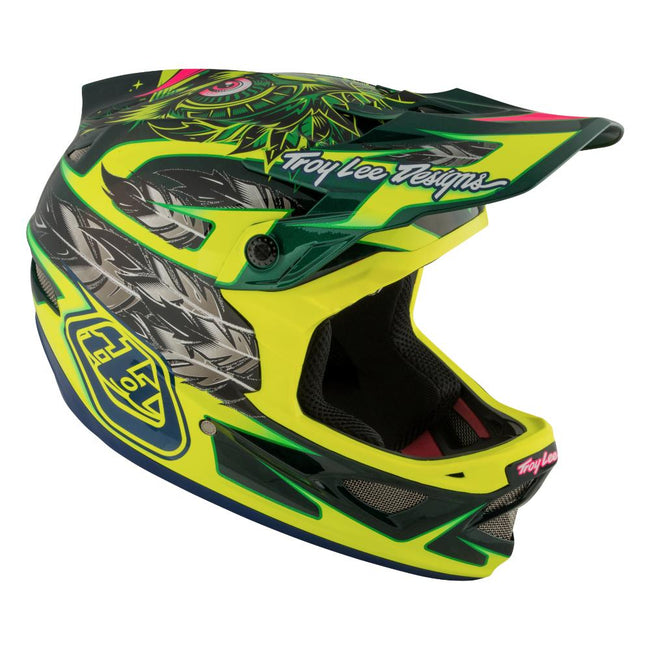 Troy Lee D3 Carbon MIPS Helmet-Nightfall Green - 8