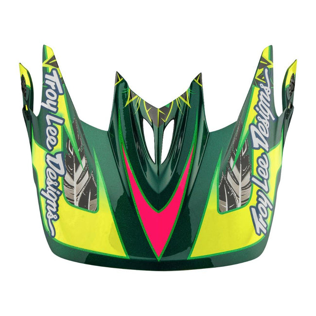 Troy Lee D3 Carbon MIPS Helmet-Nightfall Green - 4