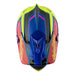 Troy Lee D3 Composite Helmet-Cadence Red/Yellow - 4