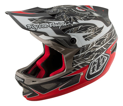 Troy Lee D3 Composite Helmet-Nightfall Black