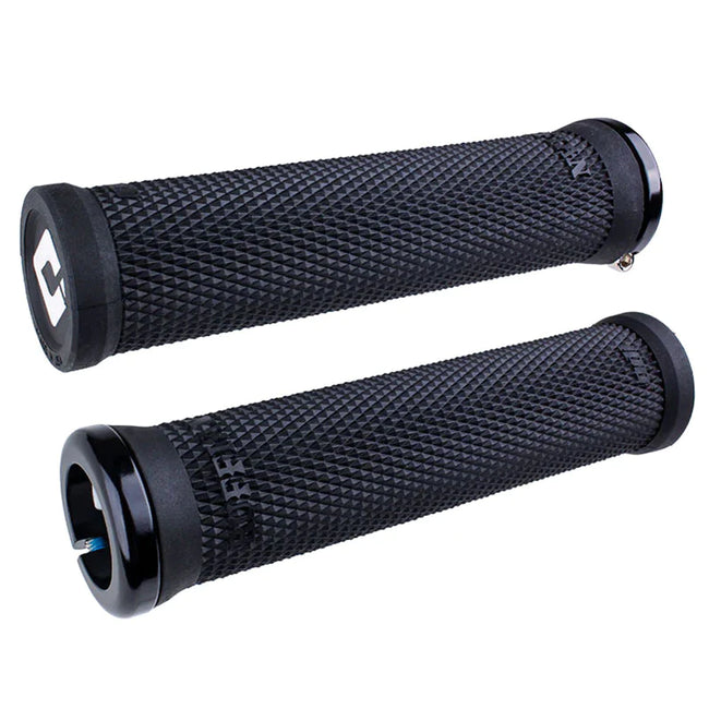 ODI Ruffian MTB Flangeless Lock-On Grips V2.1-Black - 1