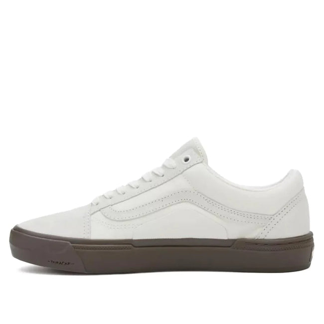 Vans Old Skool BMX Shoes-Marshmallow/Gum - 2