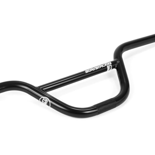 Stay Strong Chevron Straight Cruiser Chromoly BMX Race Handlebars-Black - 1