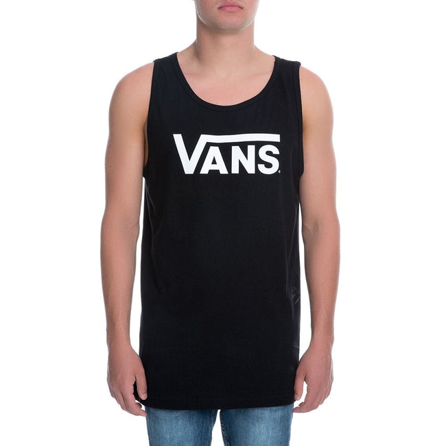 Vans Classic Tank Top-Black/White - 1