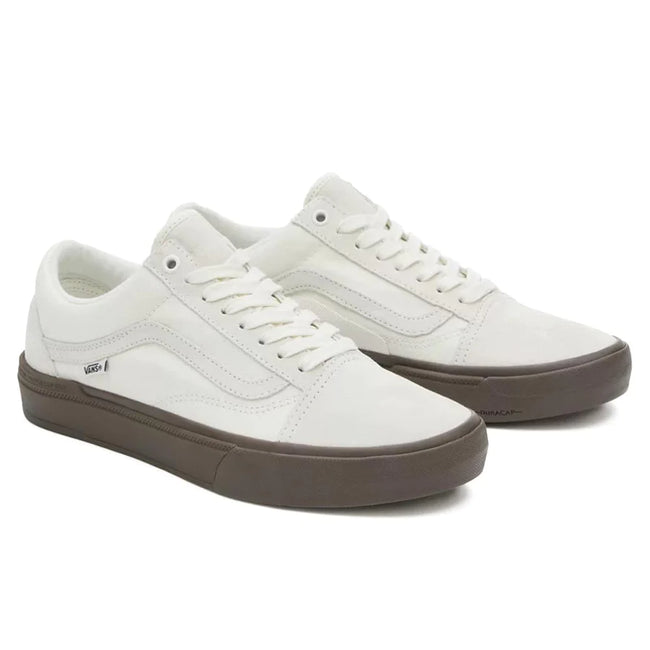 Vans Old Skool BMX Shoes-Marshmallow/Gum - 3