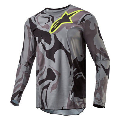 Alpinestars Racer Tactical BMX Race Jersey-Cast Grey/Camo Magnet