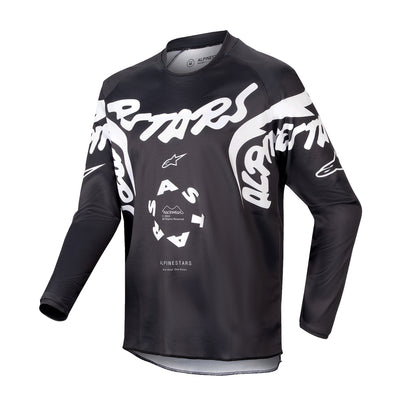 Alpinestars Youth Racer Hana BMX Race Jersey-Black/White