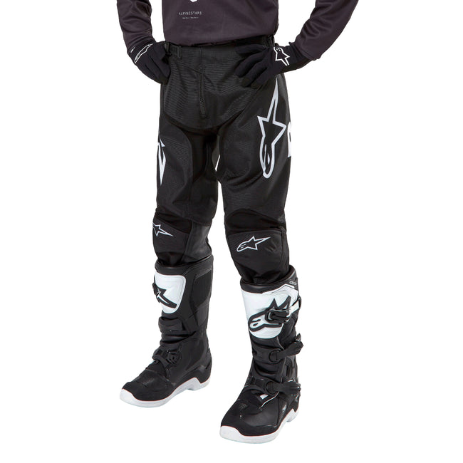 Alpinestars Youth Racer Hana BMX Race Pants-Black/White - 4