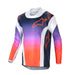 Alpinestars Youth Racer Hoen BMX Race Jersey-Light Grey/Hot Orange/Black - 1