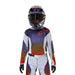 Alpinestars Youth Racer Hoen BMX Race Jersey-Light Grey/Hot Orange/Black - 3