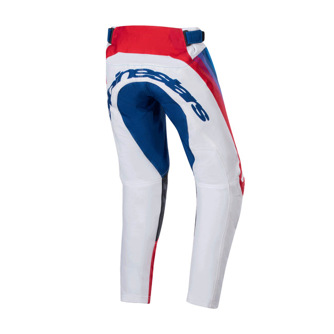 Alpinestars Youth Racer Pneuma BMX Race Pants-Blue/Mars Red/White - 2