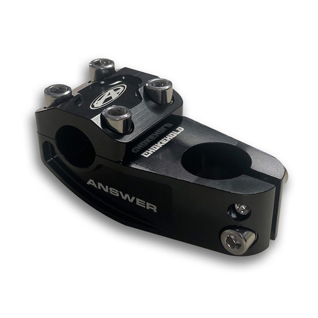 Answer Chokehold Top Load Stem-1 1/8&quot;-Black - 1