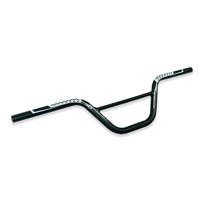 Bombshell 3D Aluminum BMX 6.5&quot; Handlebars-Black - 1