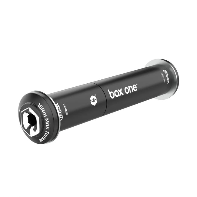 Box One Oversized 20mm Adjustable Thru Axle-Black - 4