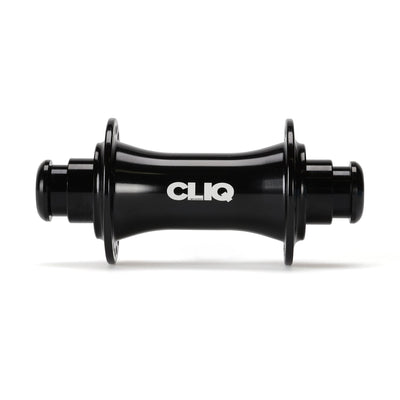 Cliq Finisher BMX Front Hub-Black-20mm