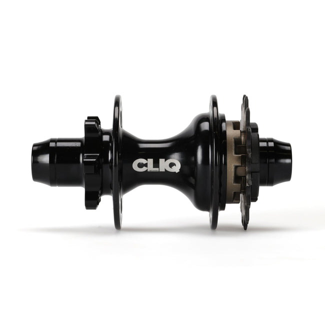 Cliq Finisher BMX Rear Disc Hub-Black-10mm - 1