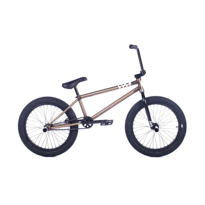 Cult Devotion 21"TT BMX Freestyle Bike-Trans Brown