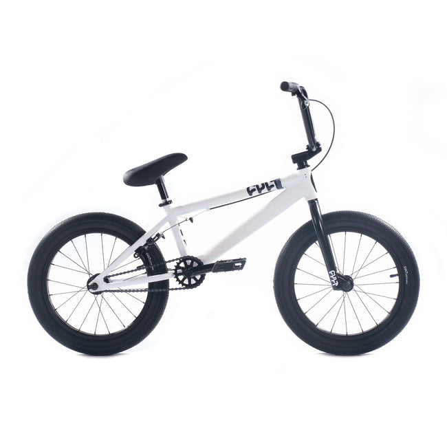 Cult Juvenile 18&quot; BMX Freestyle Bike-White - 1