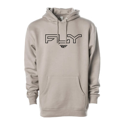 Fly Racing Edge Hoodie-Cement