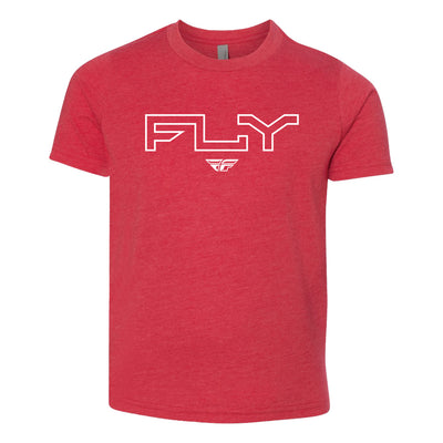 Fly Racing Edge T-Shirt-Red