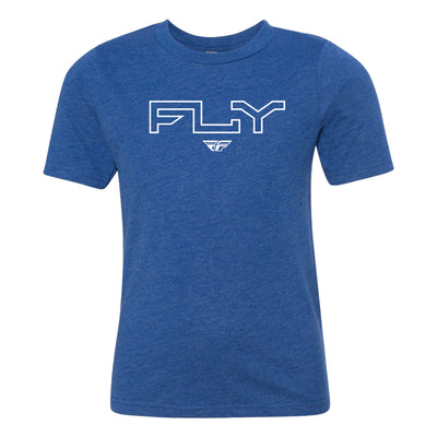 Fly Racing Edge T-Shirt-Royal Blue