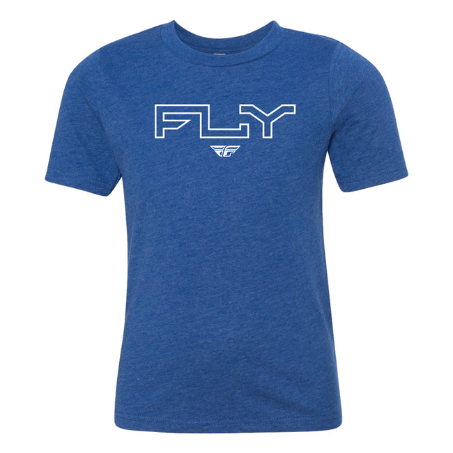 Fly Racing Edge T-Shirt-Royal Blue - 1