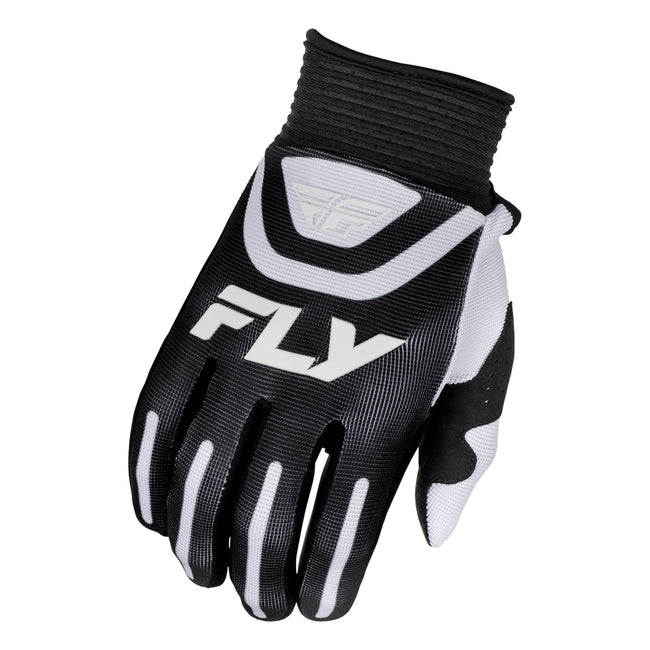 Fly Racing F-16 BMX Race Gloves-Black/White - 1