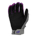 Fly Racing F-16 BMX Race Gloves-Grey/Pink/Purple - 2