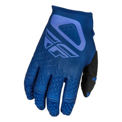 Fly Racing Kinetic Sym BMX Race Gloves-Ultra Marine/Dark Blue