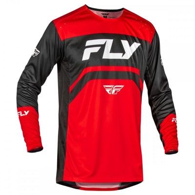 Fly Racing Rayce BMX Race Jersey-Red/Black/White