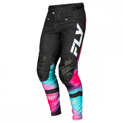 Fly Racing Rayce BMX Race Pants-Fuschia/Black/Teal