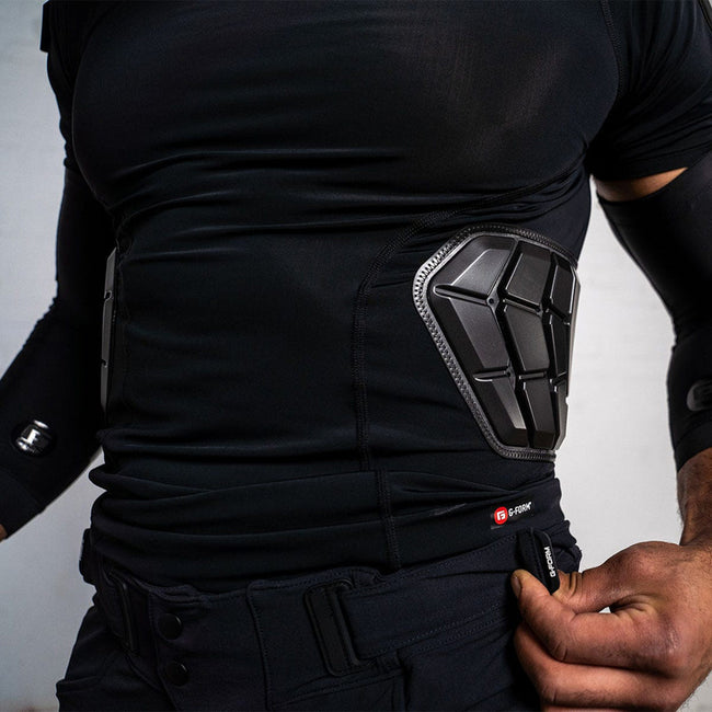 G-Form Pro-X3 Compression Shirt-Black/Black - 4