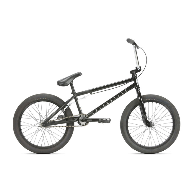 Haro Interstate 20.75&quot;TT BMX Freestyle Bike-Matte Black/Gloss Black - 1