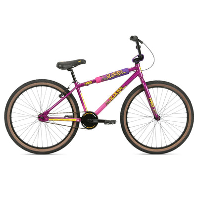 Haro Slo-Ride 24" BMX Freestyle Bike-Purple/Pink