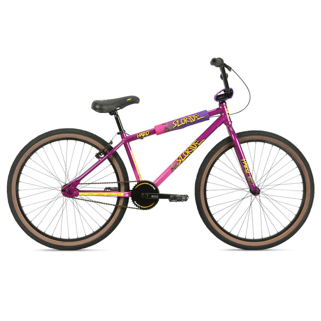 Haro Slo-Ride 24&quot; BMX Freestyle Bike-Purple/Pink - 1