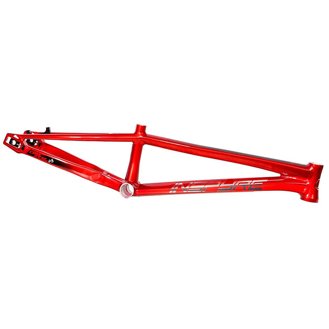 Inspyre Concord V3 Alloy BMX Race Frame-Mustang Red - 1