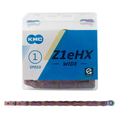 KMC Z1eHX BMX Freestyle Chain-Neo Chrome