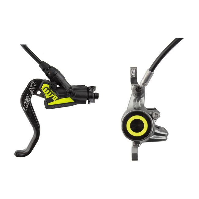 Magura MT8 SL Brake and Lever Kit-Grey/Neon Yellow - 1