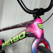 Meybo Custom HSX Carbon Pro Race Bike-Pink/Blue/Hi-Vis Yellow - 2