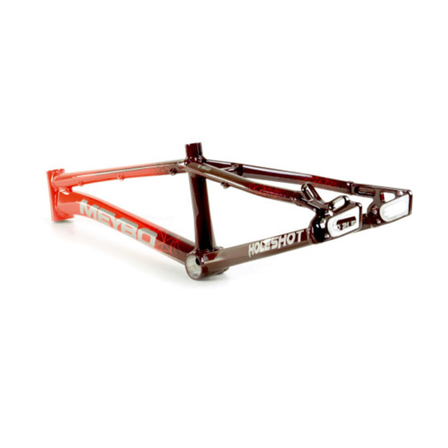 Meybo Holeshot Alloy BMX Race Frame-Fire/Red/Grey - 2