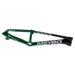 Meybo HSX Carbon BMX Race Frame-Black/Green/Silver/Grey