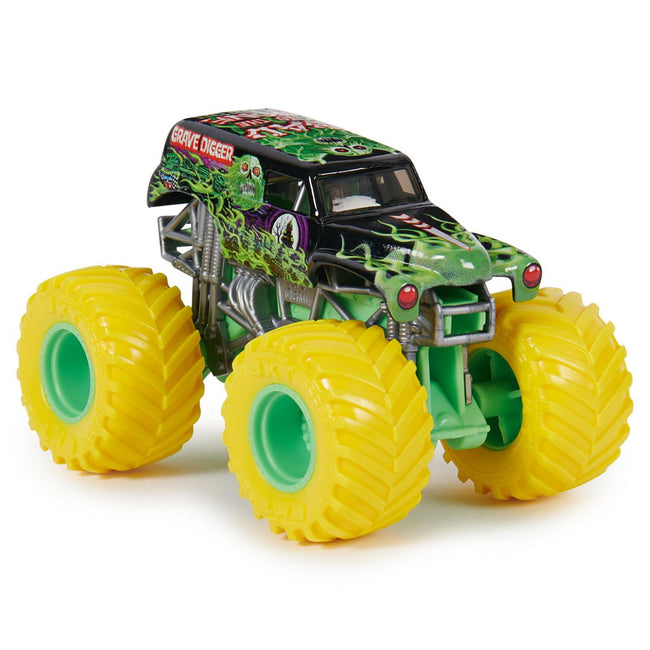 Monster Jam Die-Cast 1:64 Scale Monster Truck-2-Pack-Grave Digger vs Max-D - 4