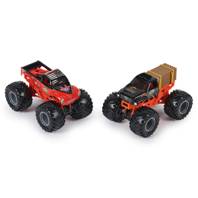 Monster Jam Die-Cast 1:64 Scale Monster Truck-2-Pack-Lumberjack vs AXE