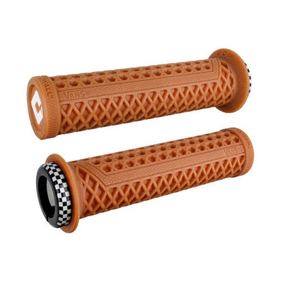 ODI V2.1 Vans MTB Lock-On Grips-Gum/Black Checker